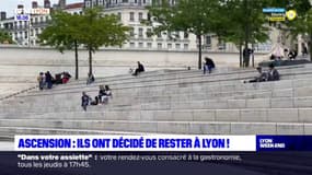 Ascension: ces Lyonnais et Lyonnaises restent dans la ville "pour se ressourcer"