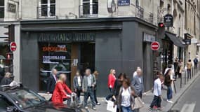 La bijouterie Audemars Piguet à Paris, cible des braqueurs le 5 décembre 2013.