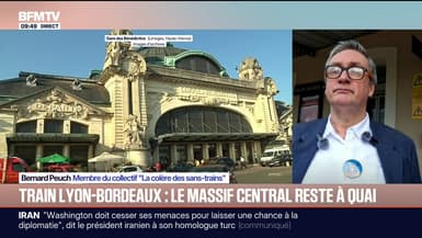 Faute de travaux de maintenance, le collectif "Sans trains" manifeste à Limoges pour dénoncer le risque d'abandons de plusieurs lignes de TER 