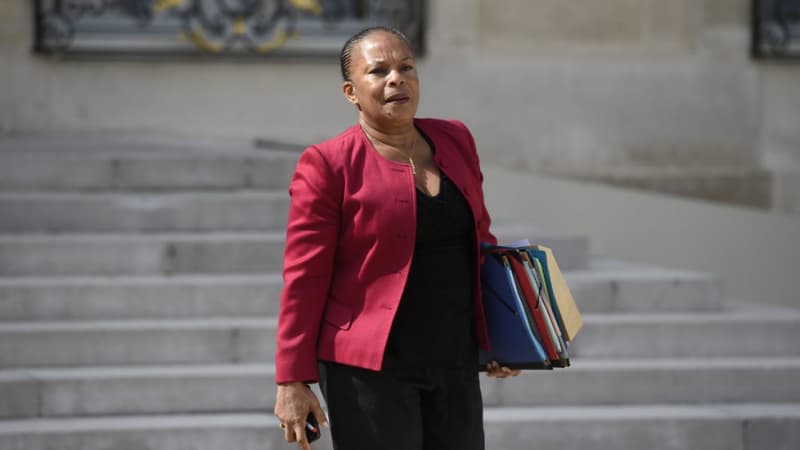 La ministre de la Justice, Christiane Taubira, le 2 septembre 2015.