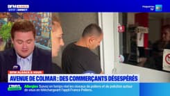 BFM Alsace et vous: le désespoir des commerçants de l'avenue de Colmar