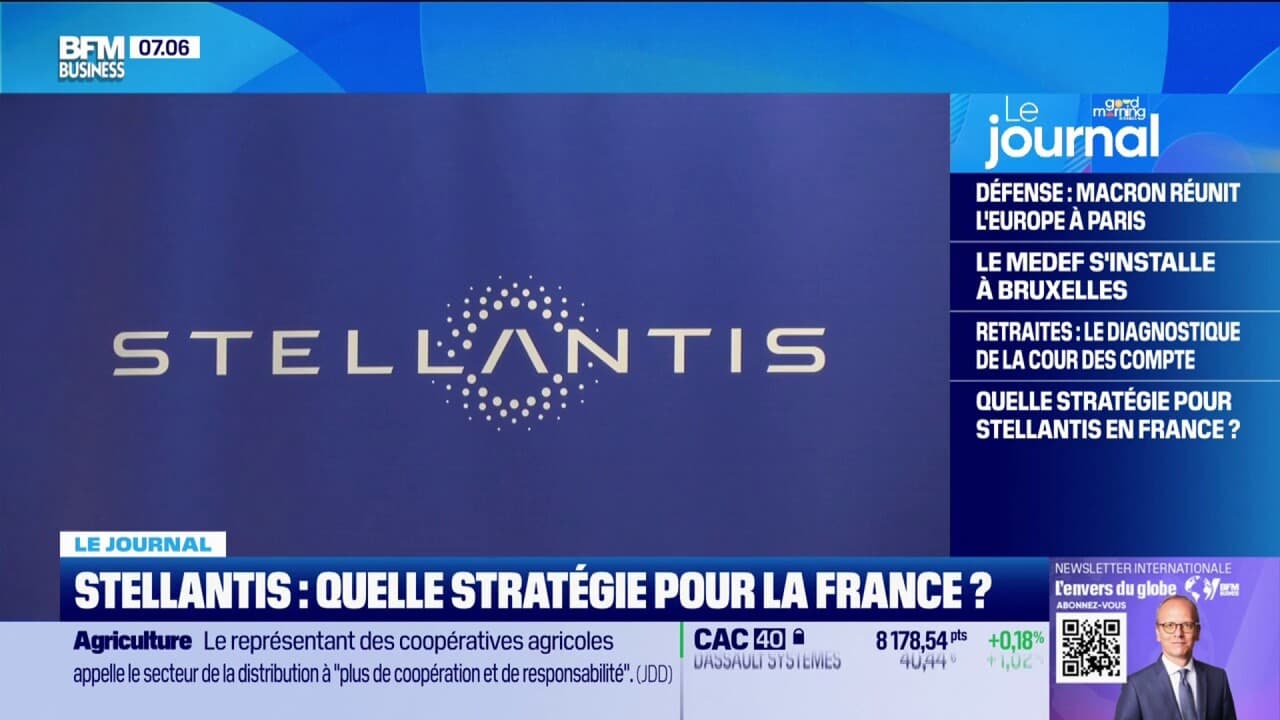 Stellantis Map Stellantis : quelle stratégie pour la France