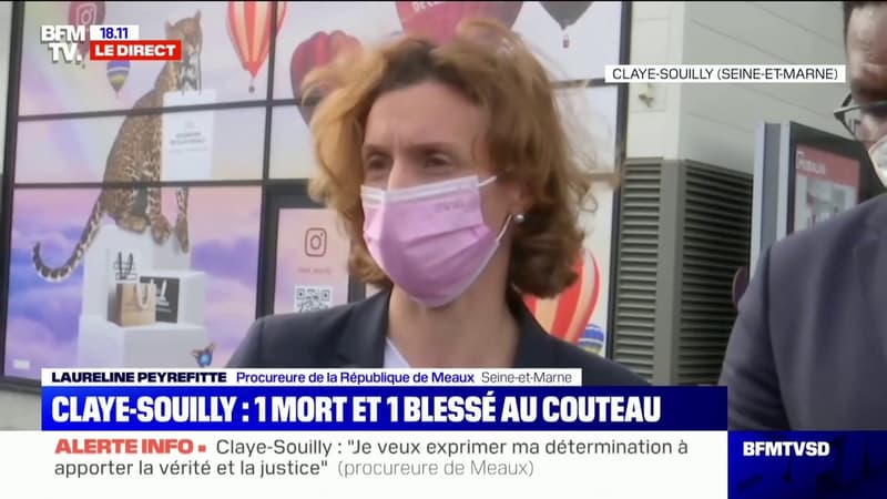 Agression au couteau à Claye-Souilly: l'auteur a été interpellé par "quatre personnes" dont "un policier en civil", selon la Procureure de Meaux