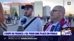 "Il n'y aura pas de soucis": les supporteurs lyonnais confiants pour la demi-finale de Coupe de France