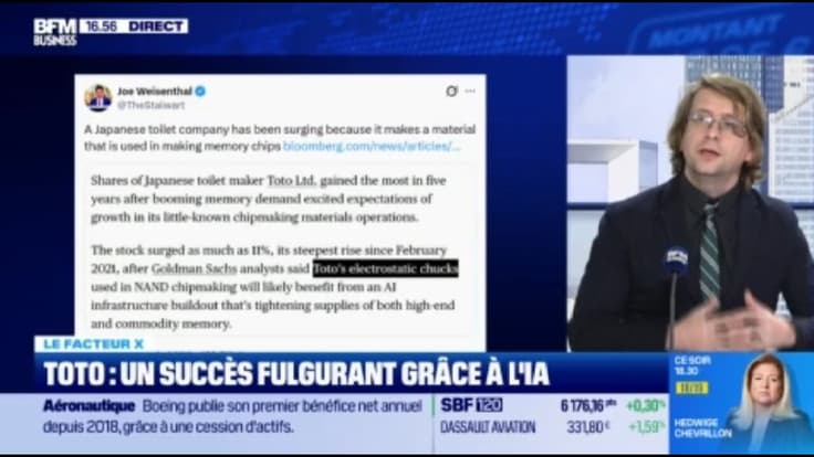 FACTEUR X 📍 : Toto Limited en forte hausse 🚽📈