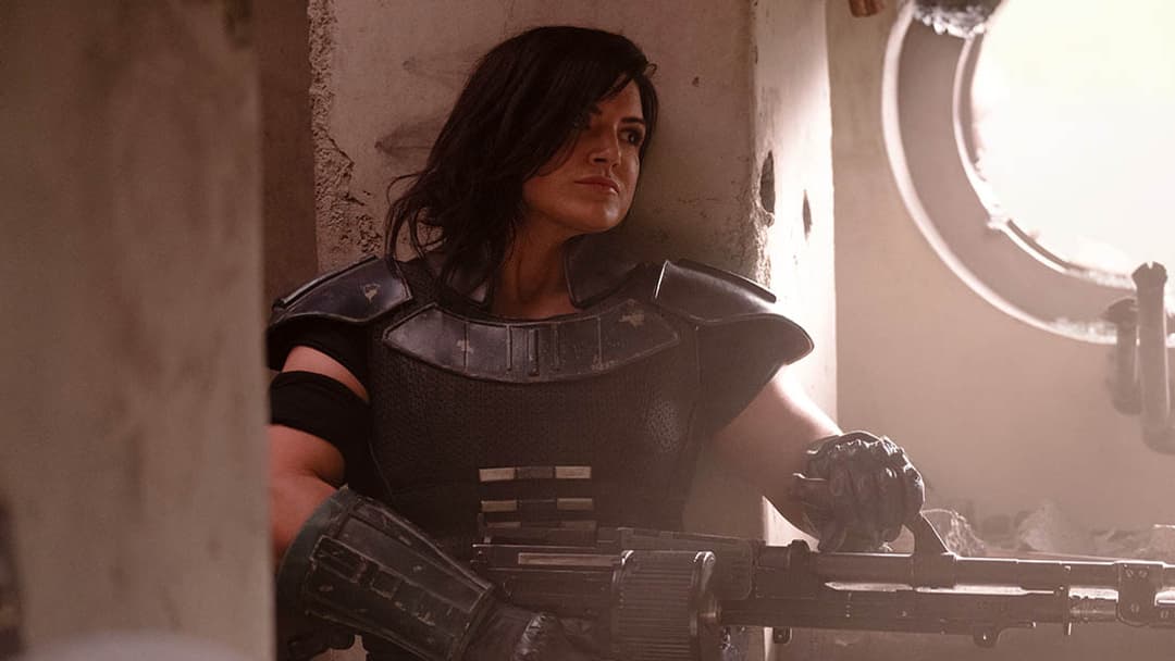 Gina Carano dans The Mandalorian Gina Carano dans The Mandalorian