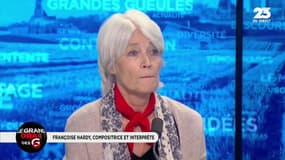 "Avec Jacques Dutronc, nous sommes toujours mariés, mais il vit avec une autre femme" confie Françoise Hardy sur RMC