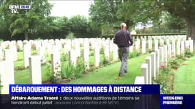 Débarquement: des hommages à distances pour les familles des soldats