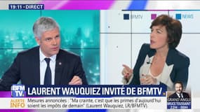 Laurent Wauquiez face à Ruth Elkrief