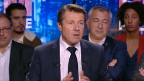 Christian Estrosi sur le plateau de BFM Politique le 16 septembre 2018