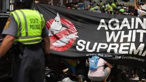 Des manifestants anti-racistes le 12 août 2017 à Charlottesville