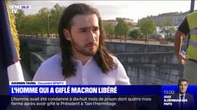 Emmanuel Macron giflé: sorti de prison, Damien Tarel affirme n'avoir "aucun regret"