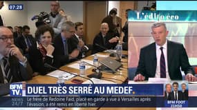 Duel très serré au Medef