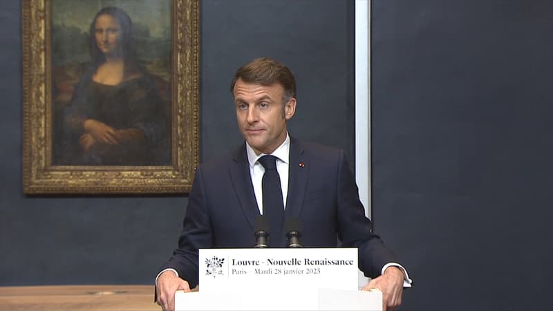 Musée du Louvre: Emmanuel Macron annonce que la Joconde sera exposée 