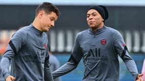 Ander Herrera et Kylian Mbappé