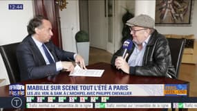 Scènes sur Seine : L'interview de Bernard Mabille, à l'affiche de "Chacun son tour" à l'Archipel cet été