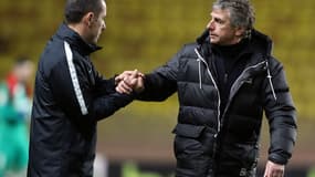 Leonardo Jardim et Christian Gourcuff