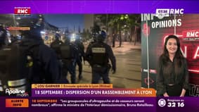 18 septembre : dispersion d'un rassemblement à Lyon