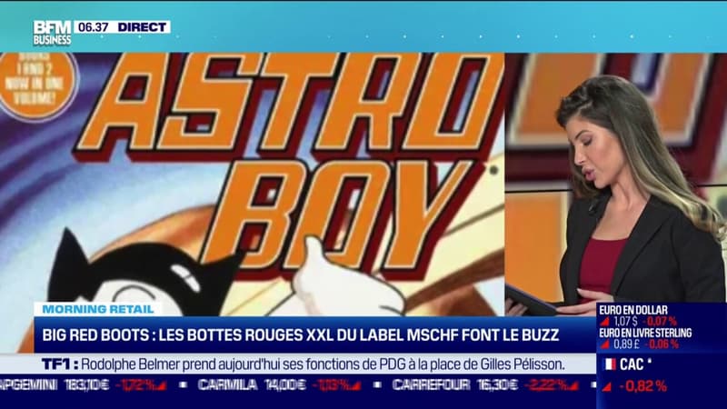 MSCHF : une paire de bottes rouges XXL inspirée du super-héros Astro Boy affole les réseaux sociaux