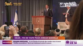 Conférence contre l'antisémitisme: le discours de Jordan Bardella à Jérusalem 