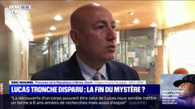 "Le sac-à-dos qui a été découvert ressemble fortement à celui de Lucas Tronche", selon le procureur