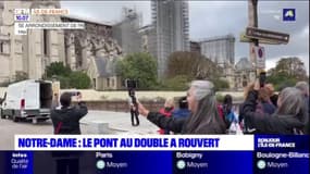 Notre-Dame de Paris: le pont au Double a rouvert ce jeudi