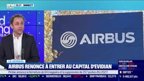 Airbus renonce à entrer au capital d'Evidian