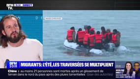 Traversée de la Manche par les migrants: "Les passeurs sont très organisés, c'est une mafia parallèle", affirme le journaliste Louis Witter