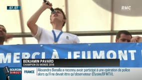 Mondial: le retour en héros de Benjamin Pavard à Jeumont 