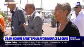 Yvelines: un homme interpellé après avoir menacé de mort Élisabeth Borne