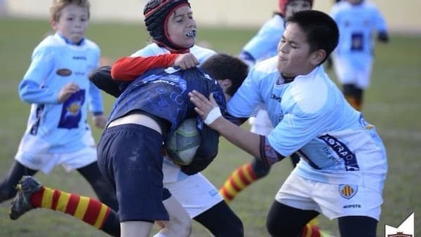 XV of France - Posolo Tuilagi in his youth in the USAP
