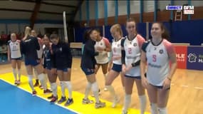 Volley féminin: les joueuses de Marcq-en-Barœul battues par les Nantaises