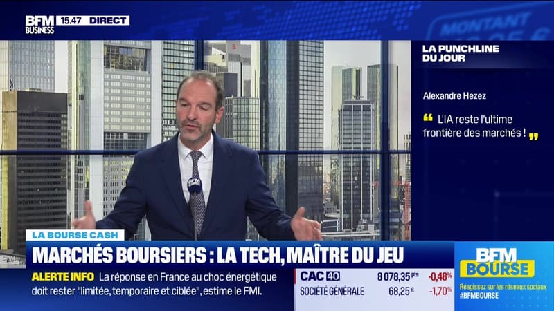 La bourse cash : "L'IA reste l'ultime frontière des marchés" - :21/05