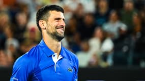 Novak Djokovic le 17/01/2024, Open Australie