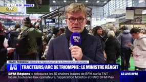 "Je ne suis pas sur que ça serve la cause agricole": Marc Fesneau réagit à l'action de la Coordination rurale sur les Champs-Élysées
