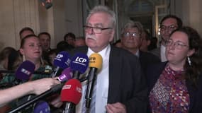 Le député communiste André Chassaigne à l'Assemblée nationale, le 18 juillet 2024.