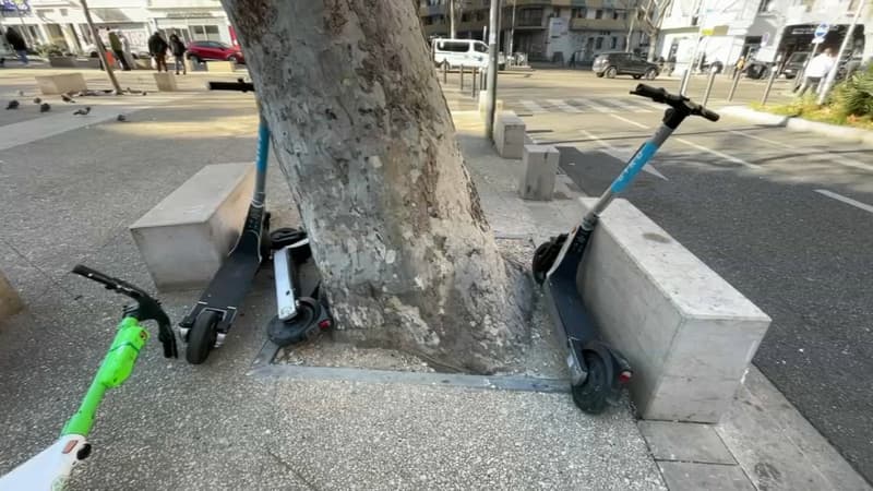 "On est prêt à tout arrêter": Marseille n'exclut pas de mettre fin aux trottinettes en libre-service