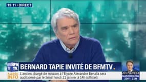 Bernard Tapie évoque son cancer: "ce qui me donne envie d'être en vie, c'est le procès qui démarre le 15 mars"
