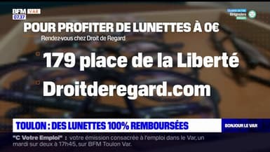 Les bons plans BFM Toulon Var: des lunettes 100% remboursées à Toulon