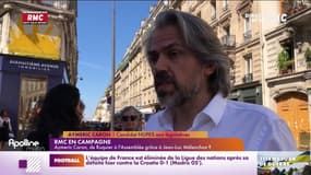 RMC en Campagne - Dans le nord de Paris, Aymeric Caron est qualifié