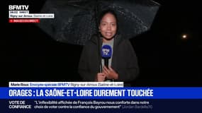 Pluies, grêles...De violents orages ont frappé la Saône-et-Loire