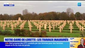 Pas-de-Calais: les travaux de la nécropole de Notre-Dame-de-Lorette inaugurés
