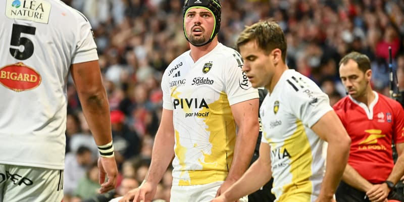 Gregory Aldritt lors d'une rencontre de Top 14 face à Toulouse en juin 2024