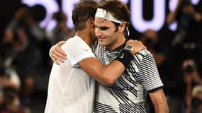 Rafael Nadal et Roger Federer