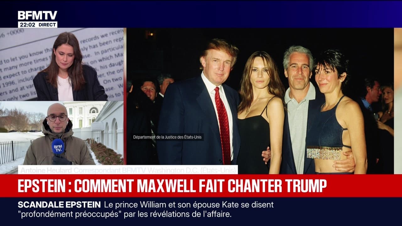 Affaire Epstein : le chantage de Maxwell - 09/02 Kép