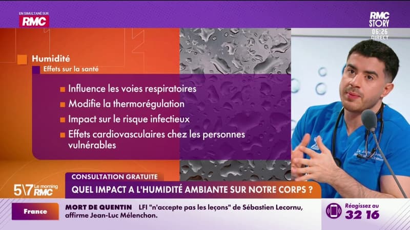 Humidité : pourquoi l’excès d’eau dans l’air fatigue et fragilise la santé