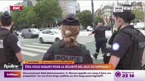 "J'étais à Paris hier, je n'ai jamais vu autant de policiers" : Antoine, auditeur, ne craint pas pour la sécurité des JO
