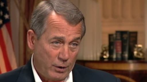 John Boehner a annoncé sur ABC qu'il renonçait à toute tentative d'abroger l'Obamacare.