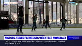 Nice: les jeunes patineuses visent les Championnats du monde