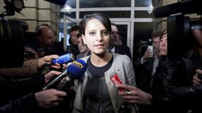 A 34 ans, Najat Vallaud-Belkacem est nommée ministre des Droits des femmes et porte-parole du gouvernement, consécration d'un parcours emblématique de la "méritocratie républicaine". /Photo prise le 2 mai 2012/REUTERS/Julien Muguet